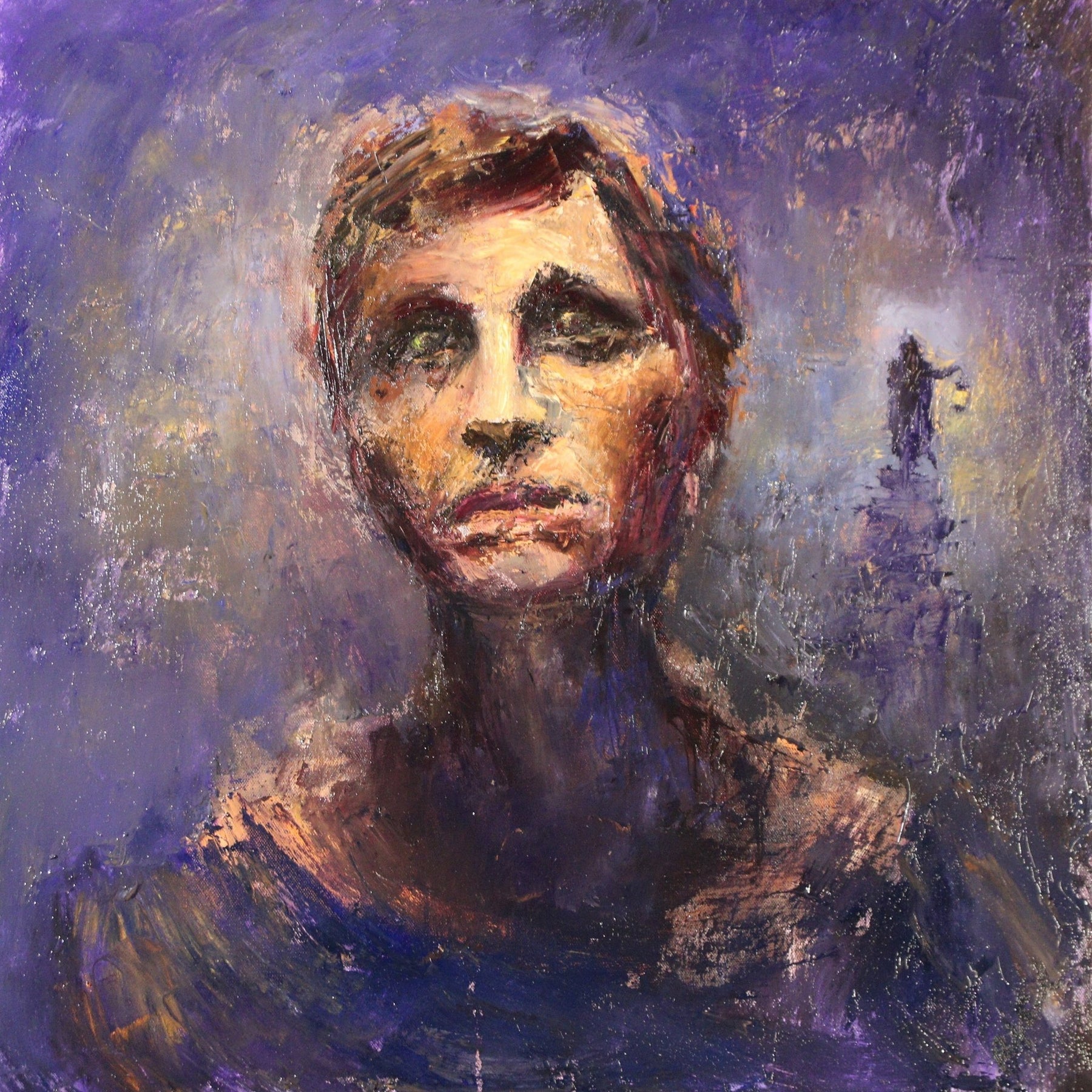 New painting!! "The light inside". Available in catalog - art of raman